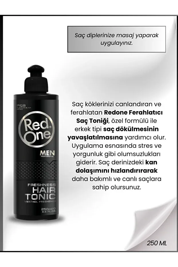 Red One Saç Toniği 250 ml Ferahlatıcı Bakım