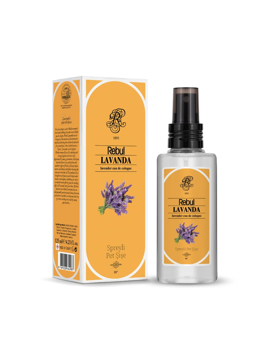 Rebul Eau De Kolonya Serisi 125 Ml - Lavanta resmî ürün görseli
