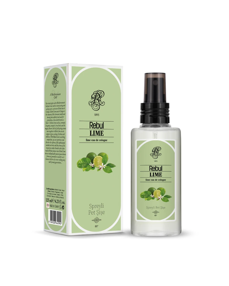 Rebul Eau De Kolonya Serisi 125 Ml - Lime resmî ürün görseli