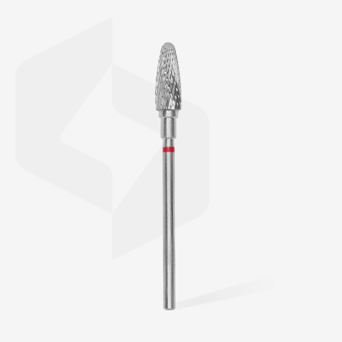 Staleks Pro Expert Sert Alaşım Mısır Freze - Kırmızı, Çap 5mm, Çalışma Kısmı 13mm ürün görseli