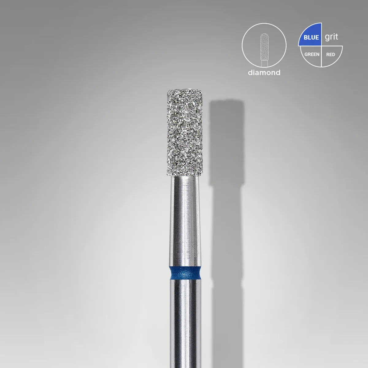 Staleks Pro Expert Elmas Freze - Mavi, Silindir 2,5/6mm