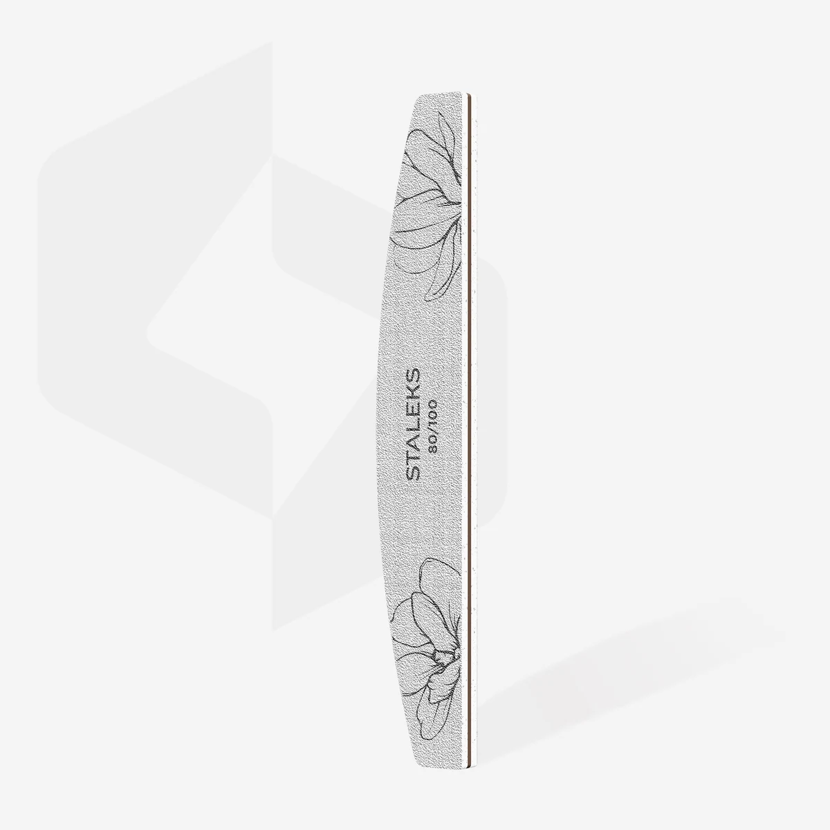 Staleks Pro Yarım Ay Kağıt Törpü 25'li - 80/100 Grit resmî ürün görseli