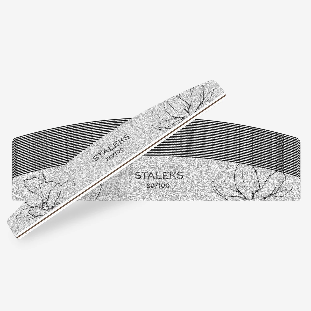 Staleks Pro Yarım Ay Kağıt Törpü 25'li - 80/100 Grit ürün görseli