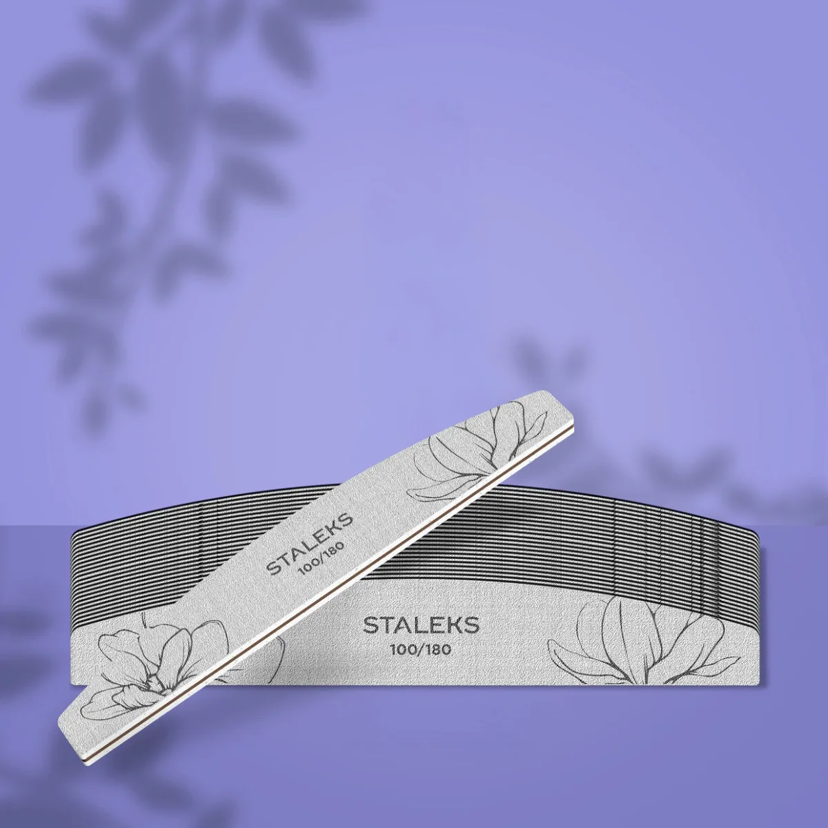 Staleks Pro Yarım Ay Kağıt Törpü 25'li - 100/180 Grit