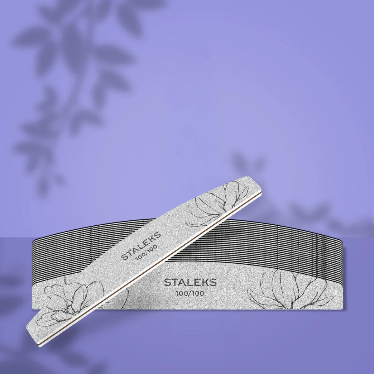 Staleks Pro Yarım Ay Kağıt Törpü 25'li - 100/100 Grit