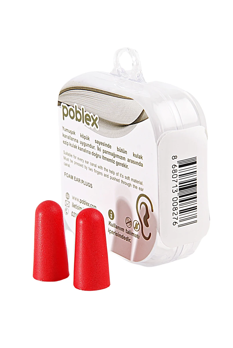 Poblex Kulak Tıkacı Çok Amaçlı Koruma Çözümü - Tikaci & Köpük kutu