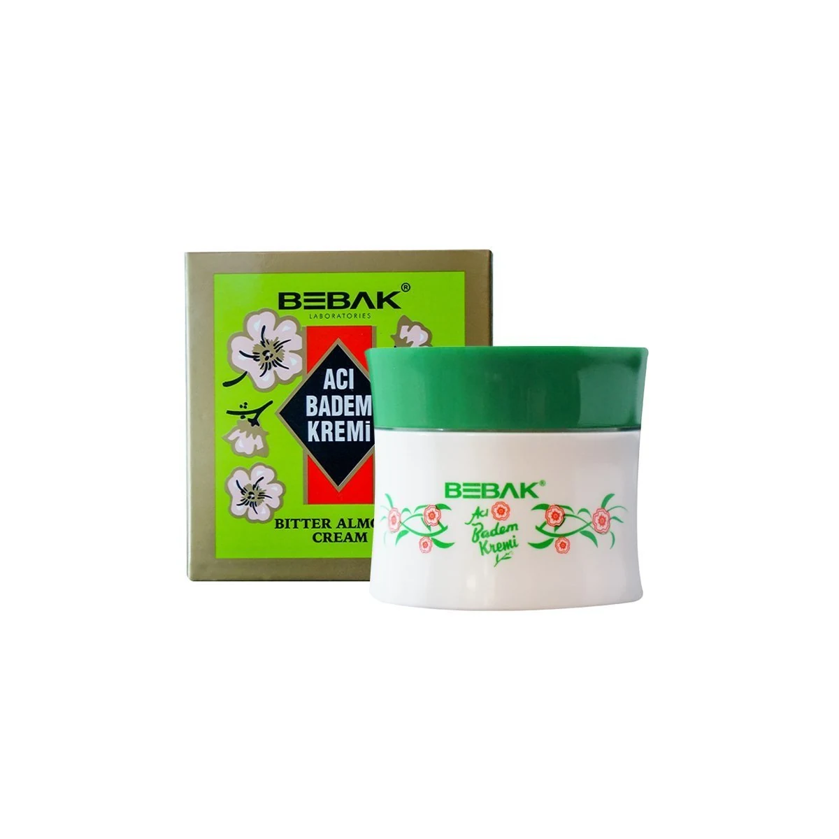 Bebak Acı Badem Kremi 70 ml Kavanoz resmî ürün görseli