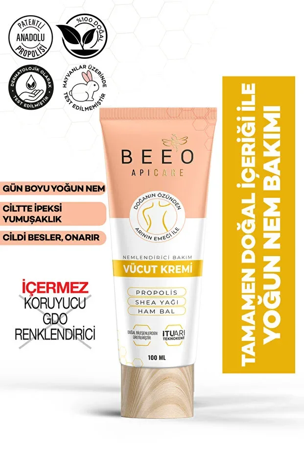 Bee'o Propolisli Vücut Kremi 100 ml