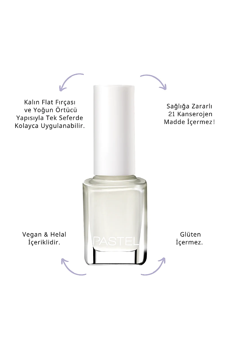 Pastel Oje Nail Polish Profesyonel - No: 04 ürün görseli