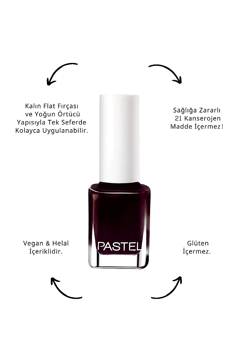 Pastel Oje Nail Polish Profesyonel - No: 44 ürün görseli