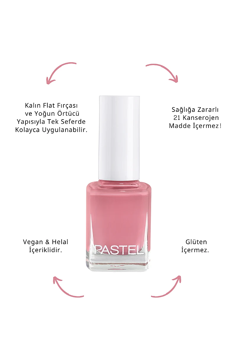 Pastel Oje Nail Polish Profesyonel - No: 234 ürün görseli