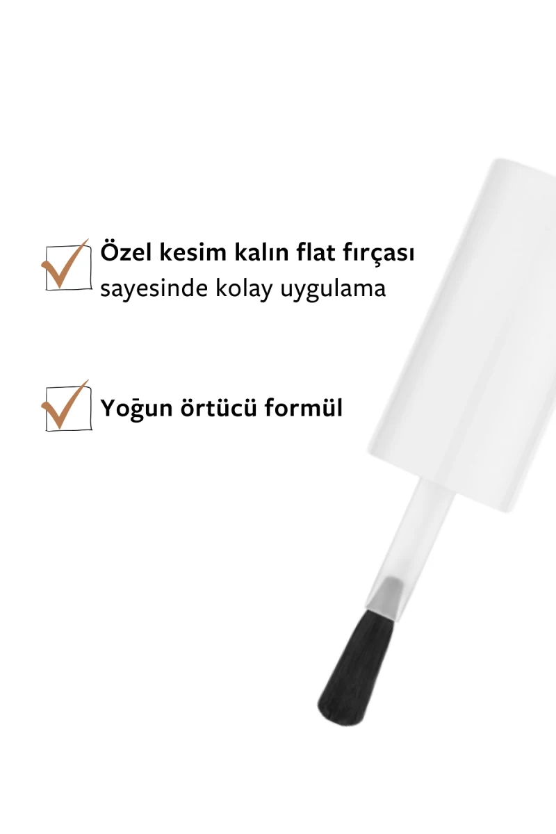 Pastel Oje Nail Polish Profesyonel - No: 402 ton örneği
