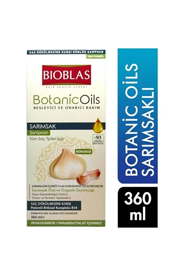 Bioblas Saç Bakım Şampuan 360 ml - Sarımsak Özlü