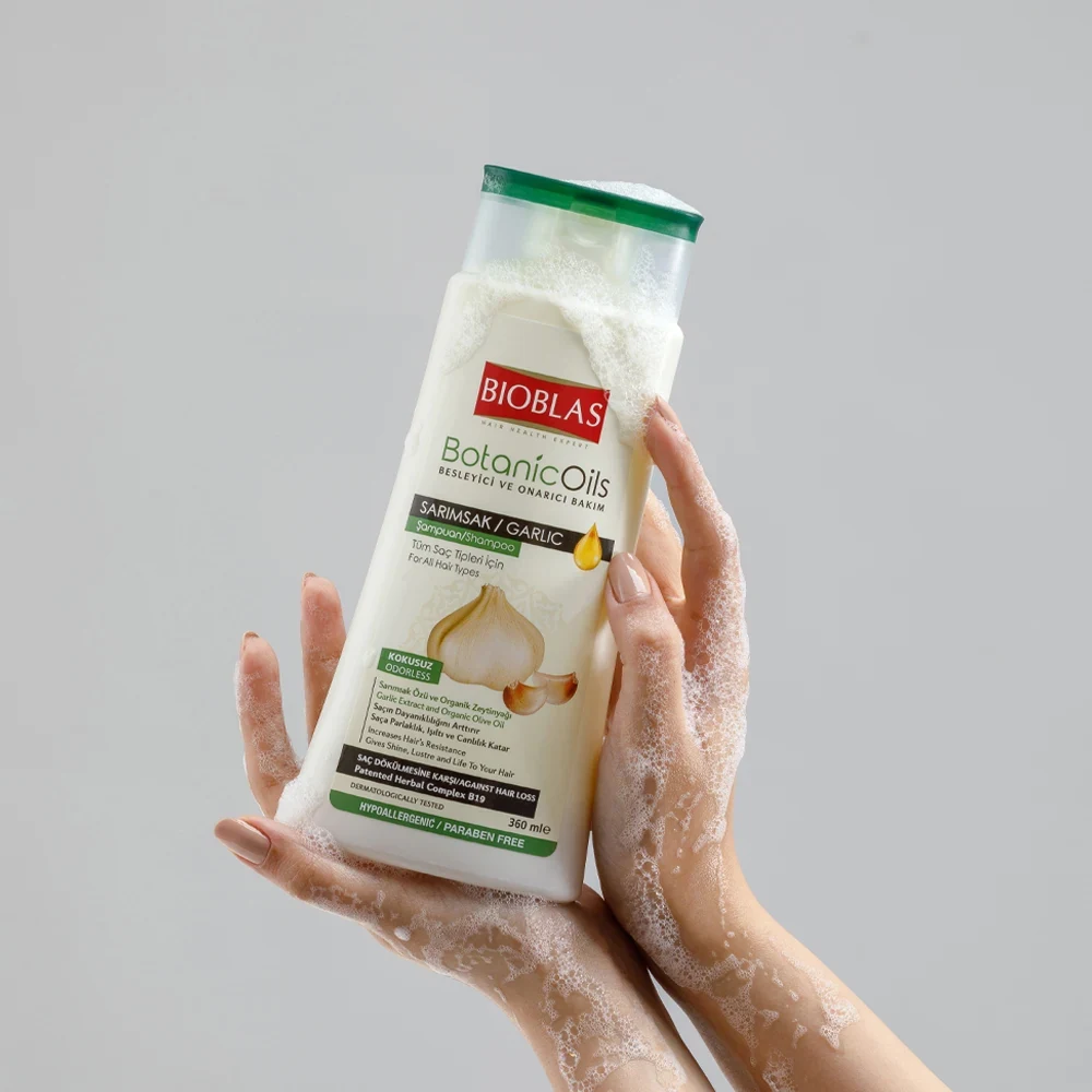 Bioblas Saç Bakım Şampuan 360 ml - Sarımsak Özlü ürün görseli