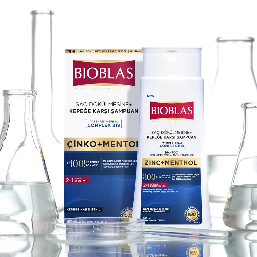 Bioblas Saç Bakım Şampuan 360 ml - Kepeğe Karşı kutu