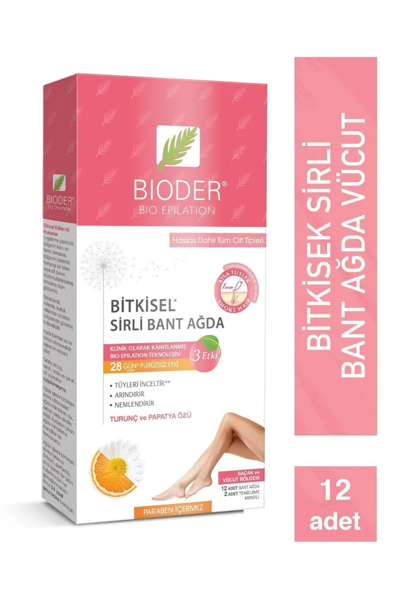 Bioder Bitkisel Sir Ağda 12'li