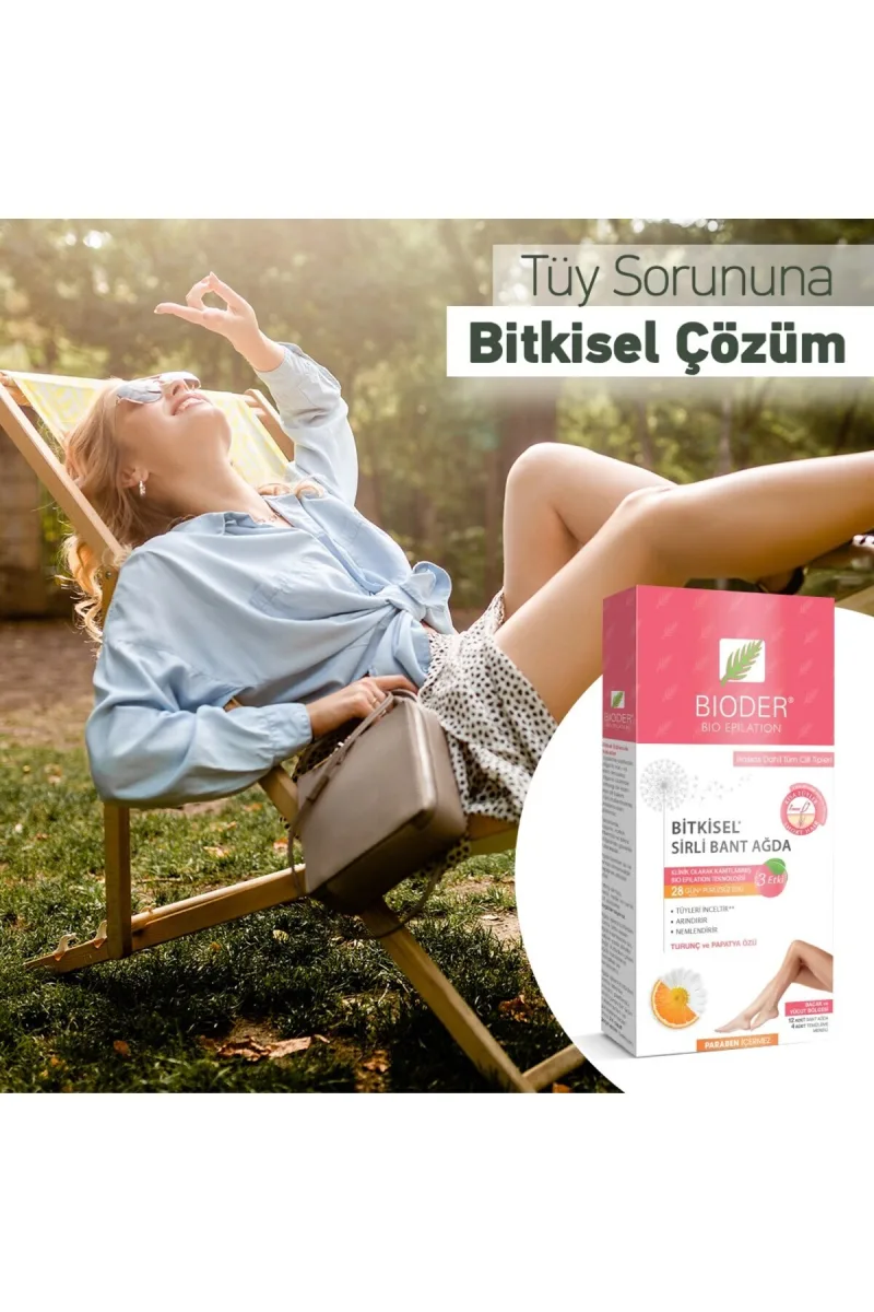 Bioder Bitkisel Sir Ağda 12'li