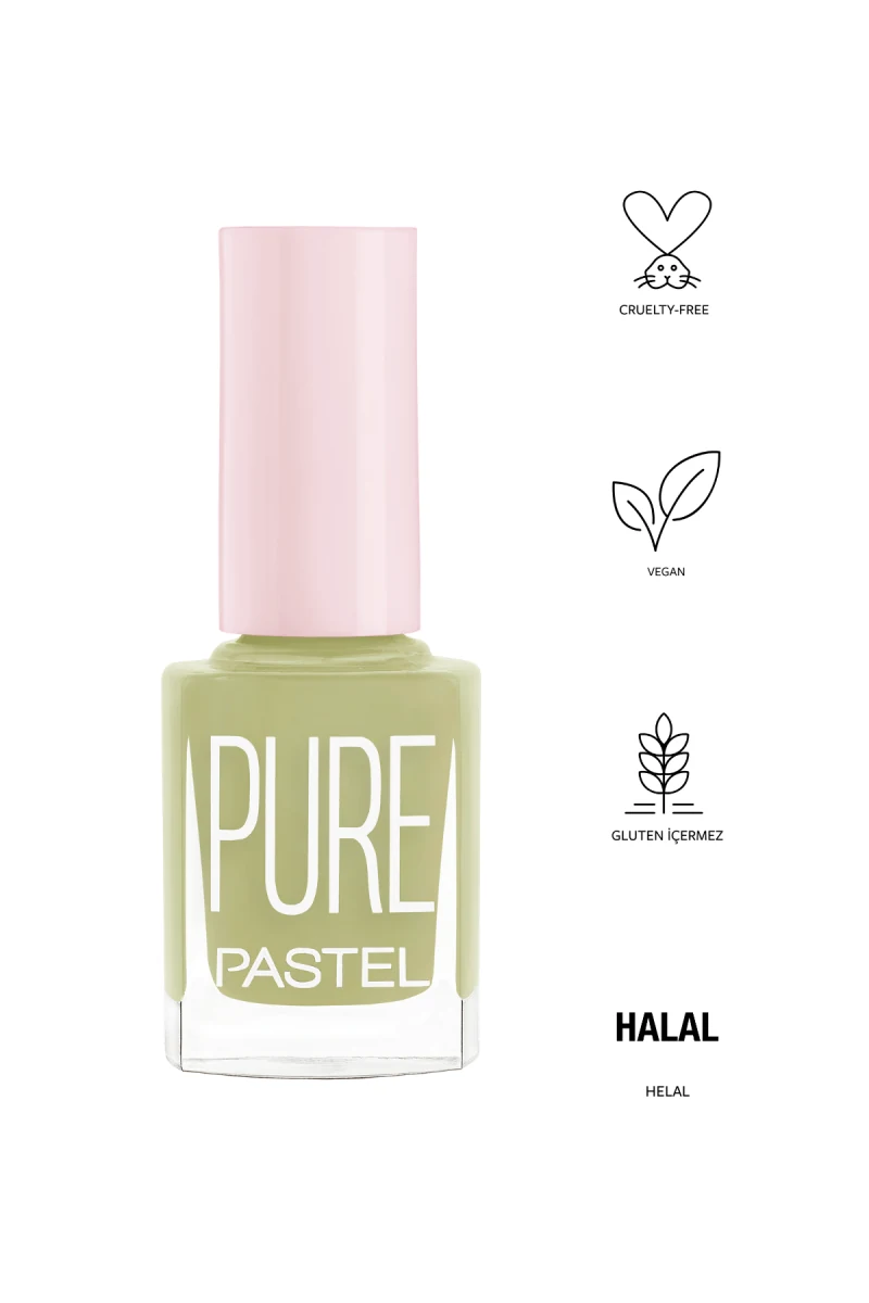 Pastel Pure Oje Vegan Parlak Renkli - No: 619 ürün görseli