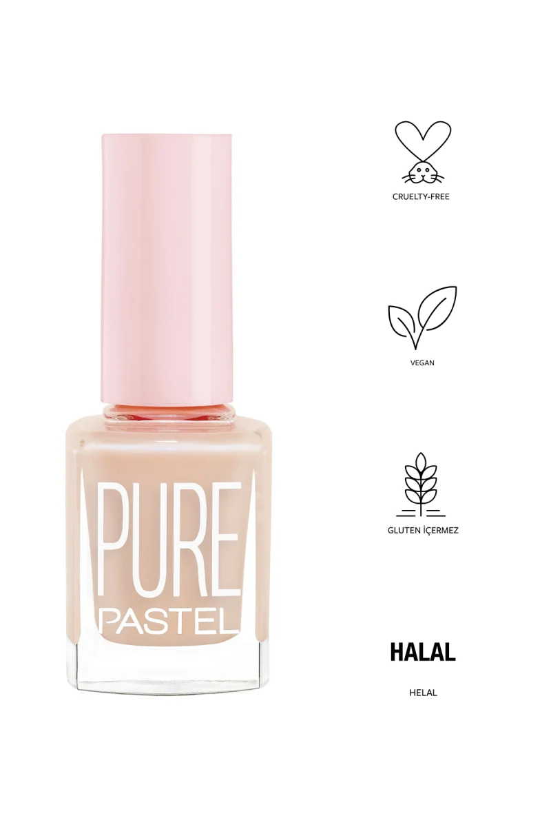Pastel Pure Oje Vegan Parlak Renkli - No: 616 resmî ürün görseli