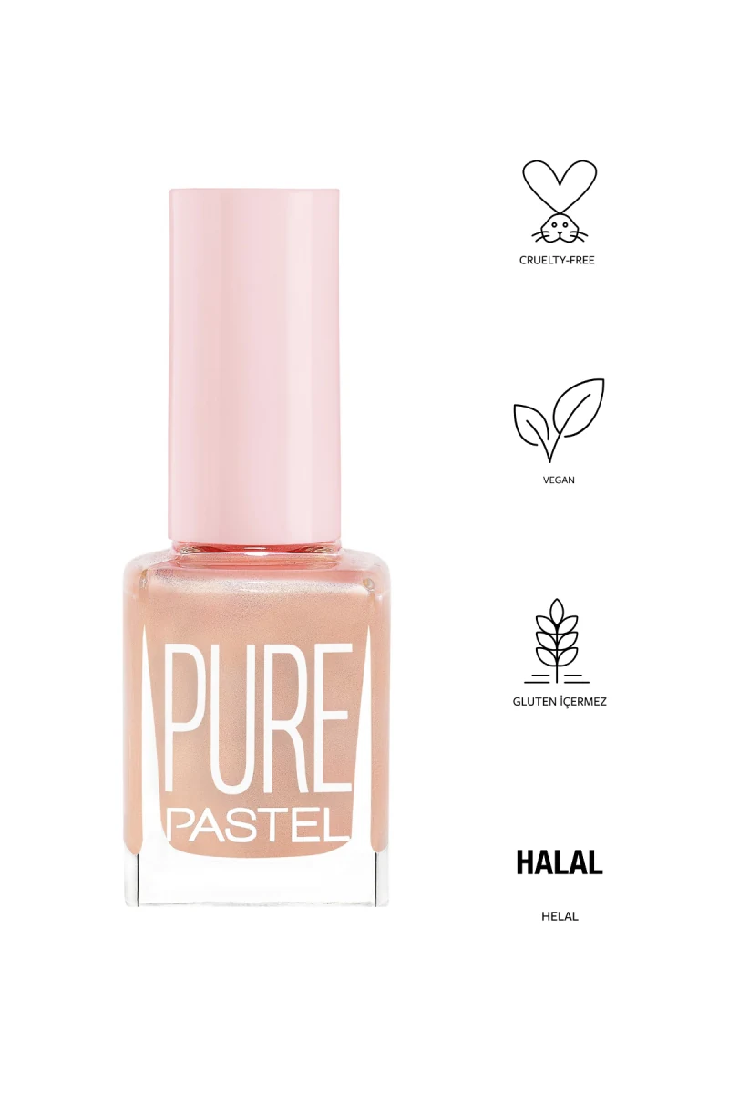 Pastel Pure Oje Vegan Parlak Renkli - No: 614 ürün görseli