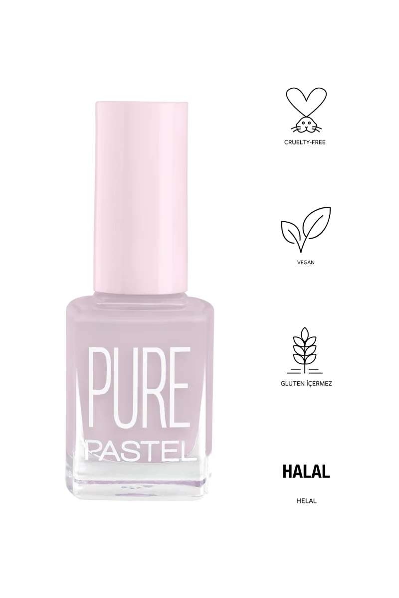 Pastel Pure Oje Vegan Parlak Renkli - No: 609 ürün görseli