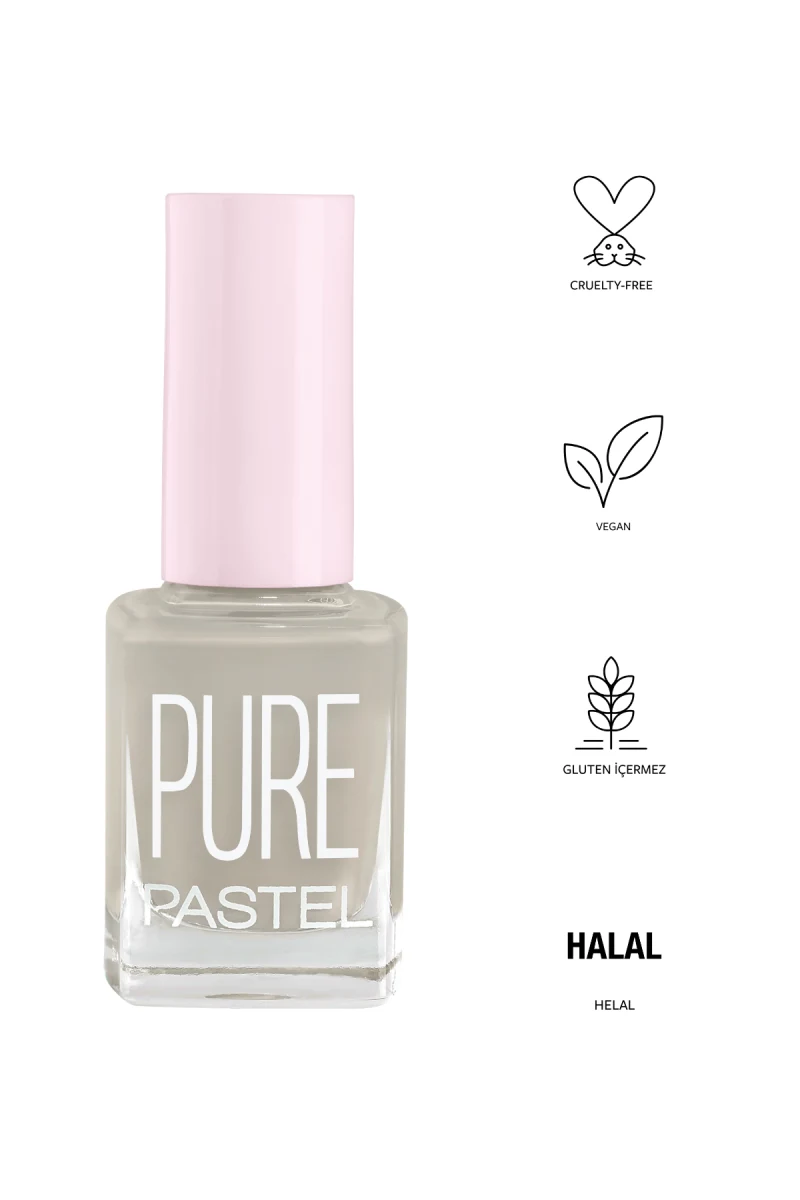 Pastel Pure Oje Vegan Parlak Renkli - No: 608 ürün görseli