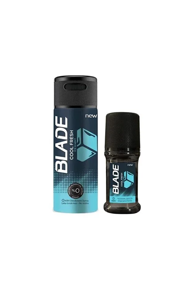 Blade Erkek Deodorant + Roll-On Set Cool Fresh