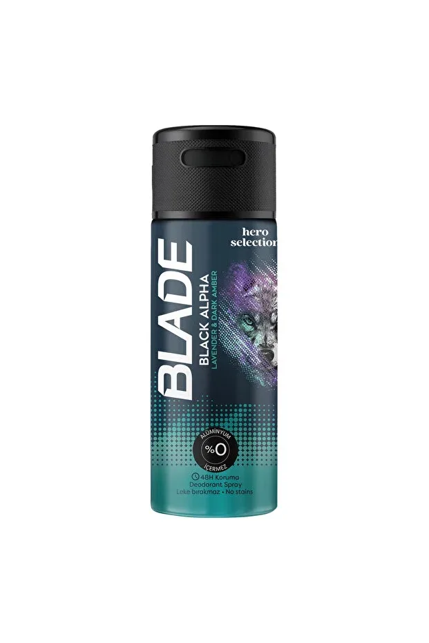 Blade Sprey Deodorant 150 ml - Black Alpha