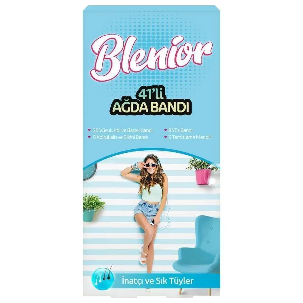 Blenior Ağda Bandı Seti 41'li - İnatçı Sık Tüyler