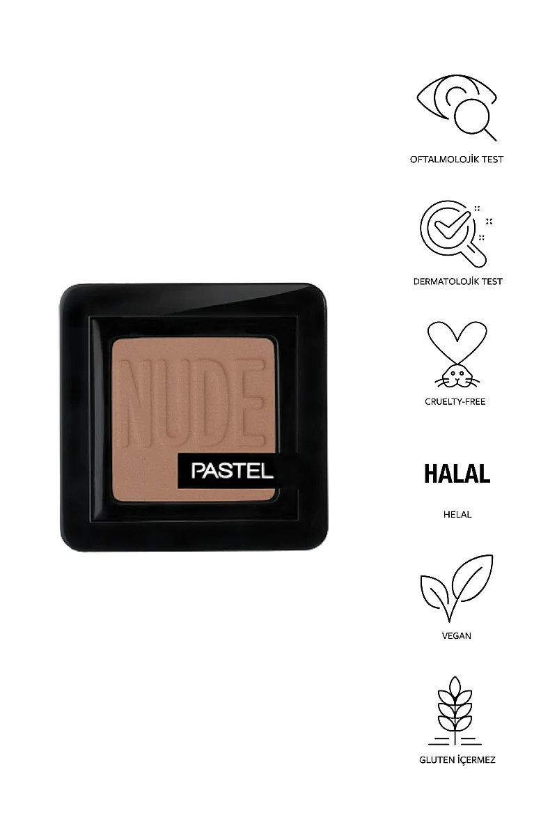 Pastel Nude Single Eyeshadow Tekli Far - No: 75 kutu