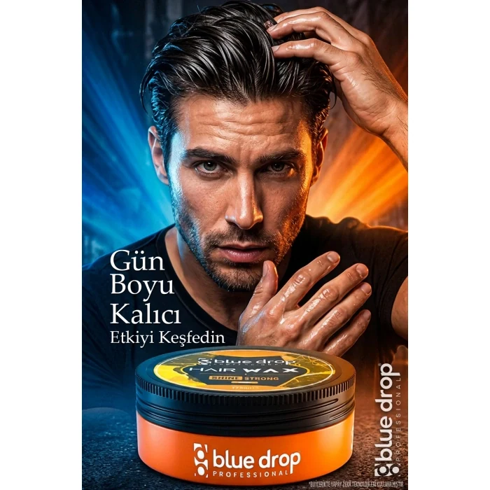 Blue Drop Profesyonel Wax 175 ml - Shine Strong model görseli