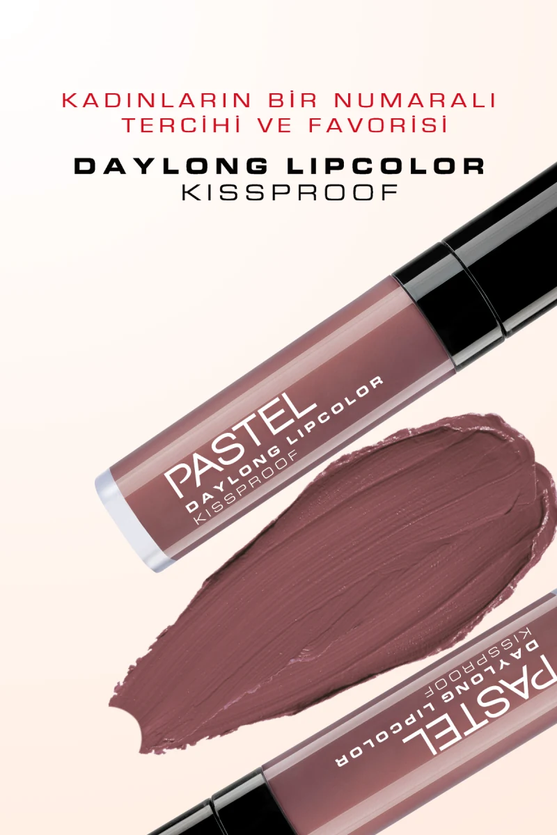 Pastel Daylong Kissproof Likit Ruj - No: 30 ton örneği