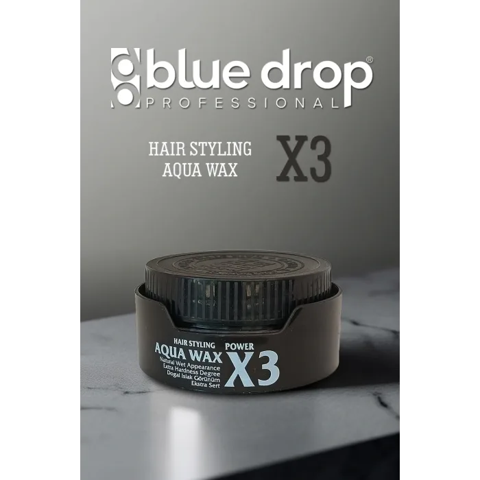 Blue Drop Aqua X3 Saç Şekillendirici Wax