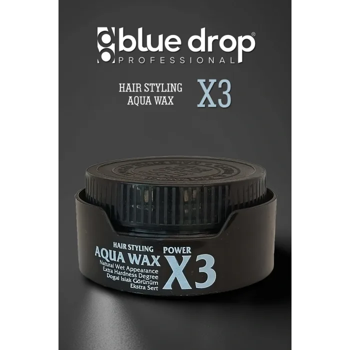 Blue Drop Aqua X3 Saç Şekillendirici Wax