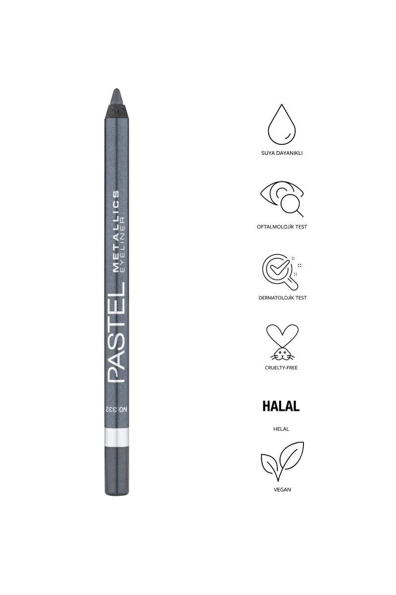 Pastel Metalik Waterproof Göz Kalemi - No: 332 resmî ürün görseli