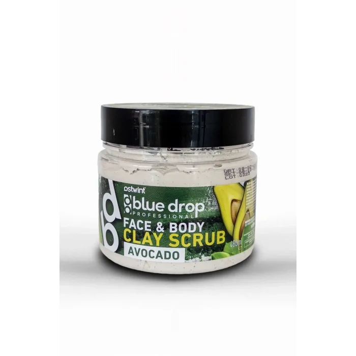 Blue Drop Yüz ve Vücut Peeling Killi 480 ml - Avokado Özlü