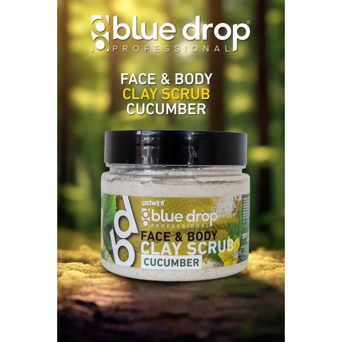 Blue Drop Yüz ve Vücut Peeling Killi 480 ml - Salatalık Özlü ürün görseli