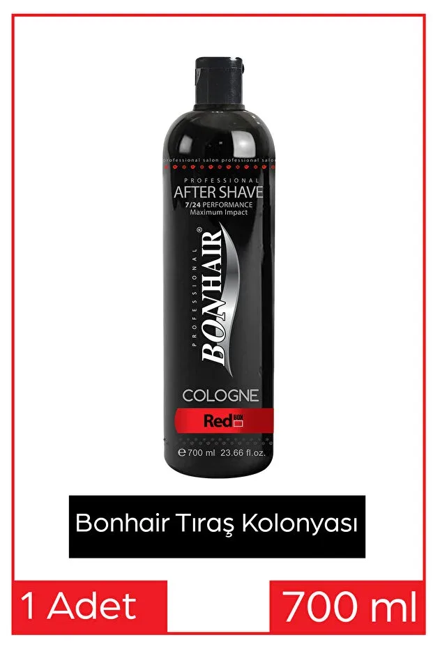 Bonhair Tıraş Sonrası Kolonya 700ml - Kırmızı