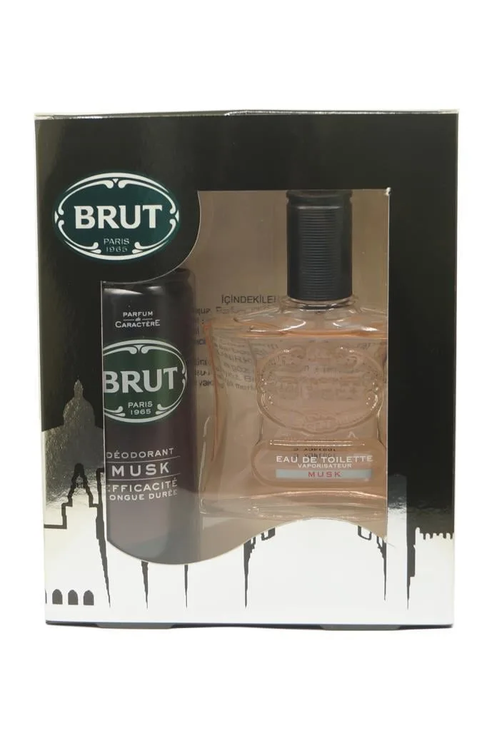 Brut Parfüm ve Deodorant Seti 100 ml + 200 ml - Musk