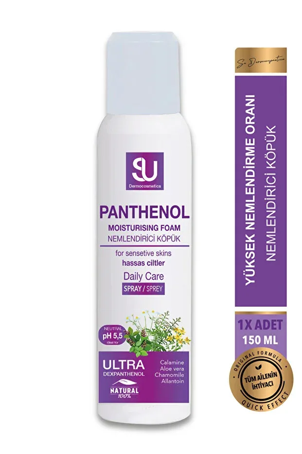 Panthenol Nemlendirici Köpük Sprey