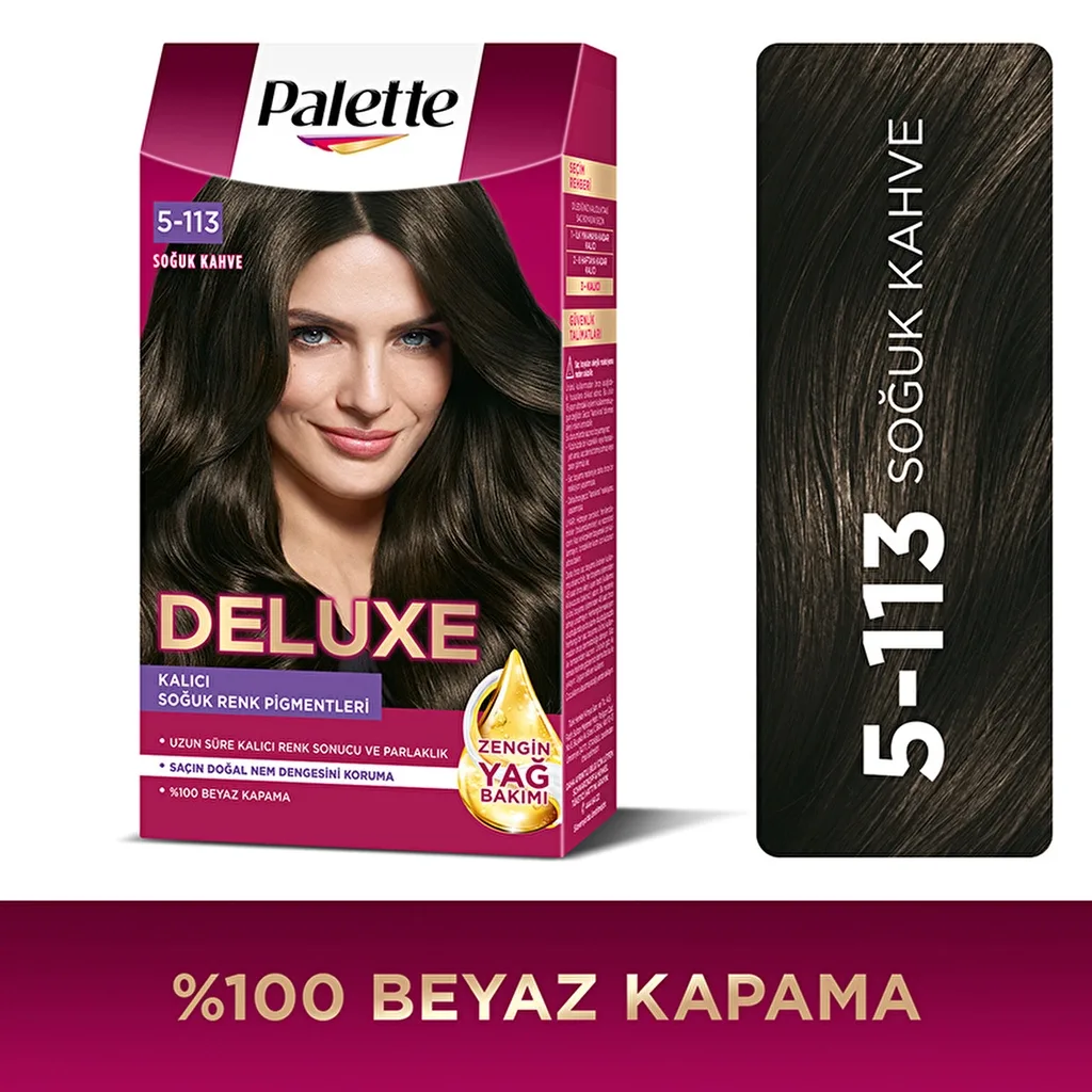 Palette Deluxe Saç Boyası 50 ml - 5-1 Soğuk Kahve