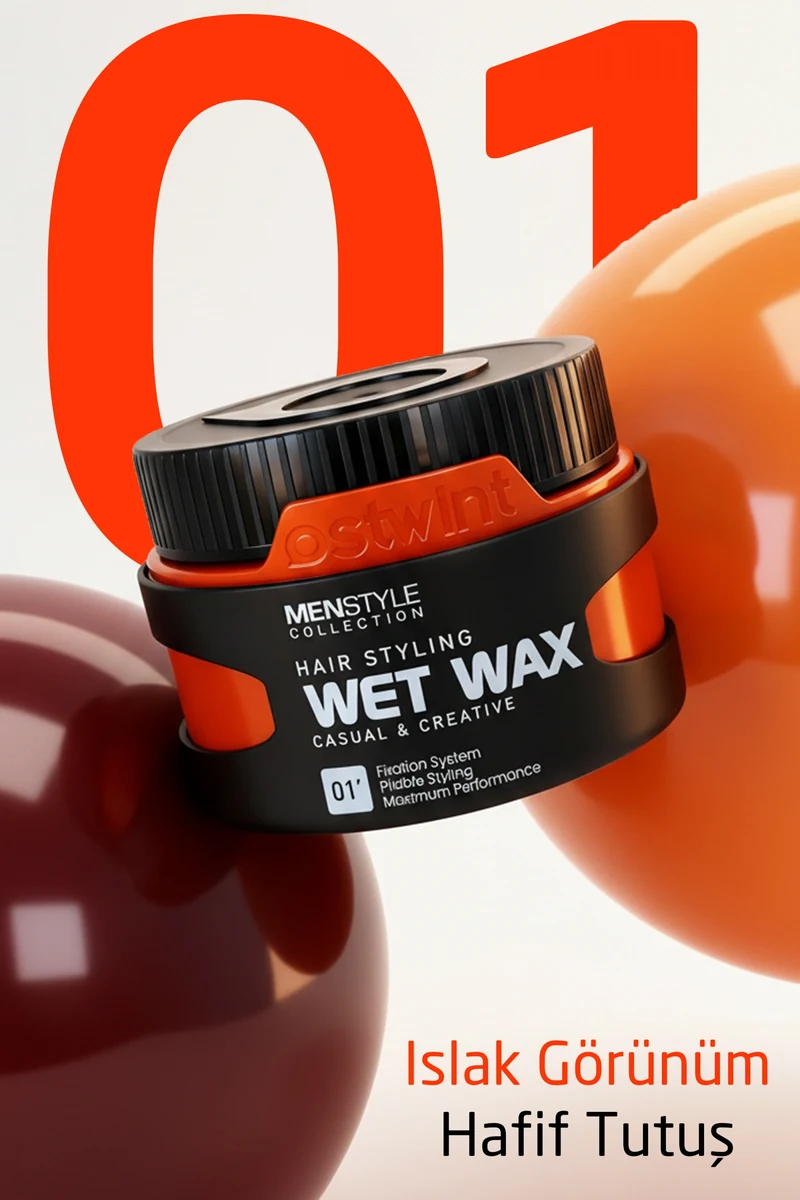Ostwint Saç Şekillendirici Wet Wax 150 ml - No: 1 ürün görseli