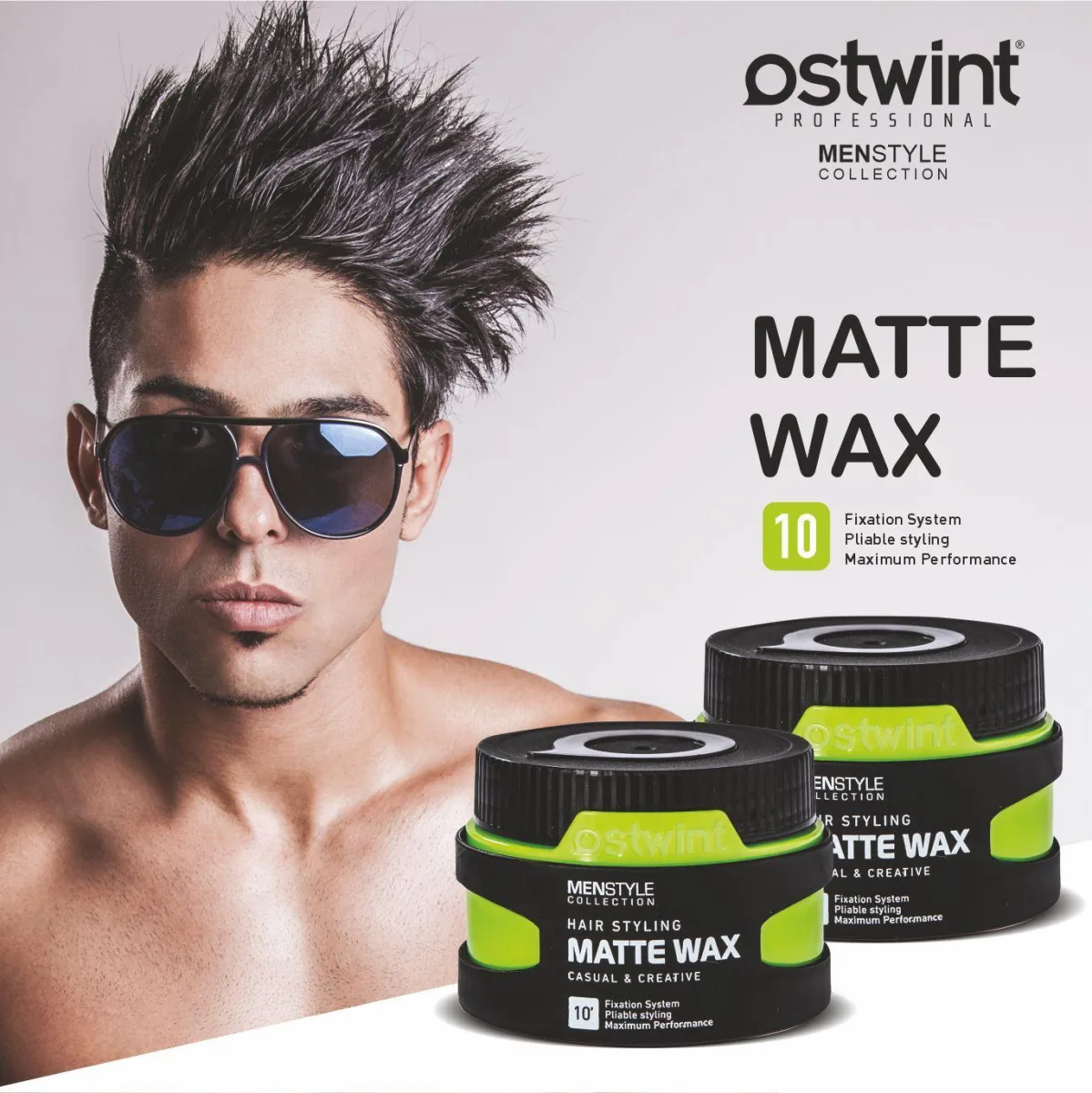 Ostwint Saç Şekillendirici Wet Wax 150 ml - No: 10