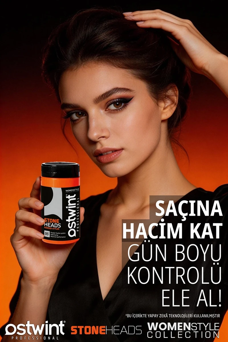 Ostwint Toz Wax Bayan Turuncu 20 Gr Mat Hacim model görseli