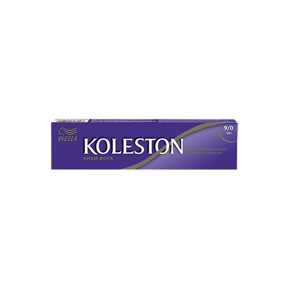 WELLA KOLESTON SİNGLE SAÇ BOYASI - 9/0 SARI resmî ürün görseli
