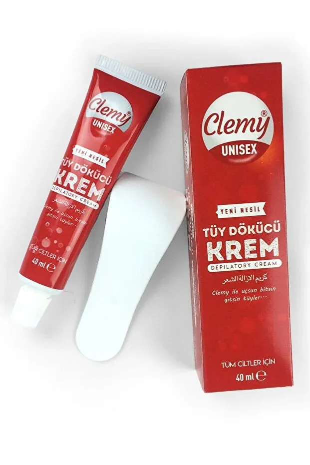 Clemy Tüy Dökücü Krem 40 ml Unisex
