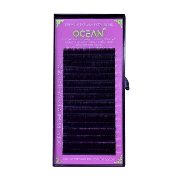 Ocean 0.07D İpek Kirpik Siyah Profesyonel - 10mm