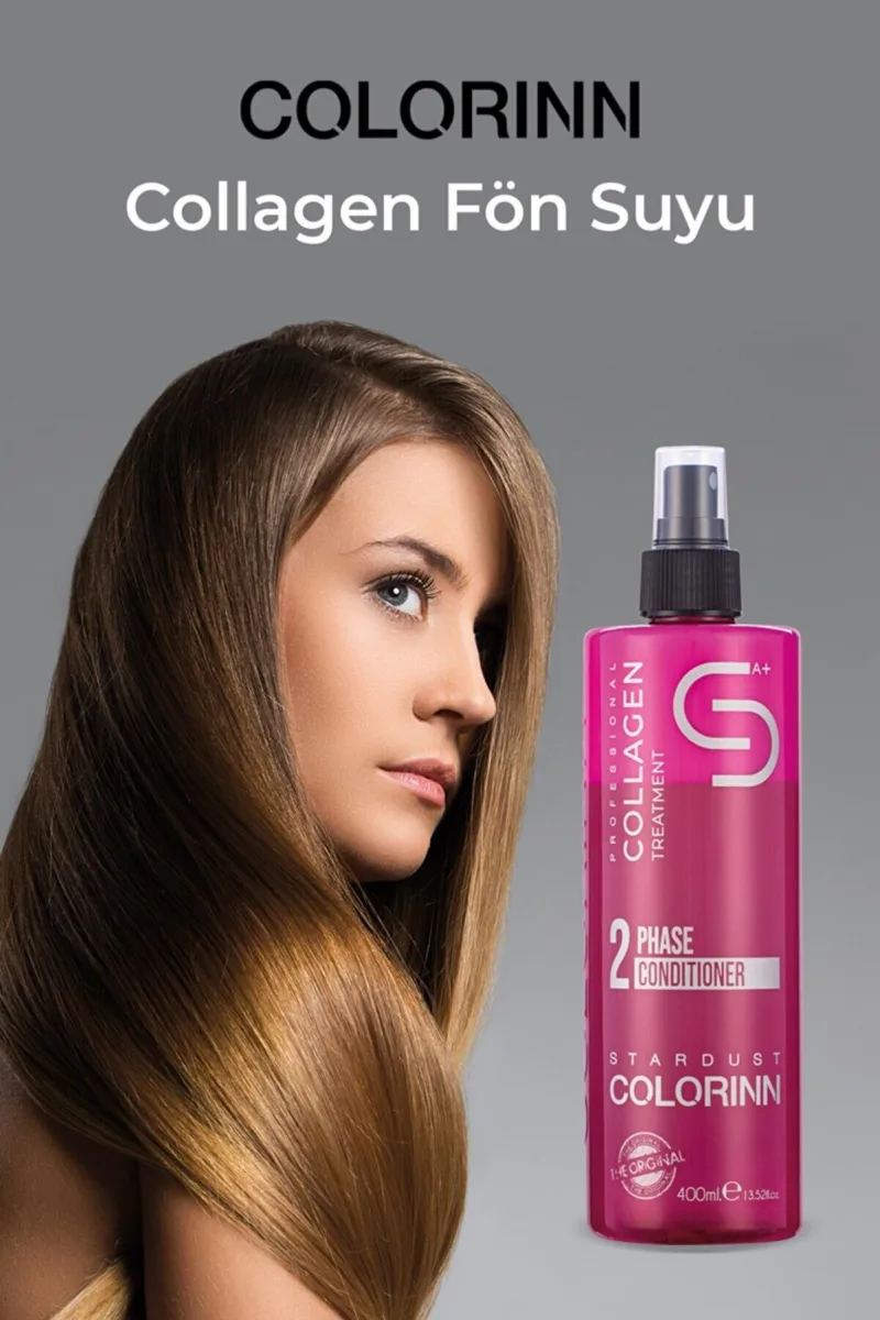 Colorinn Çift Fazlı Fön Suyu 400 ml Kolajen