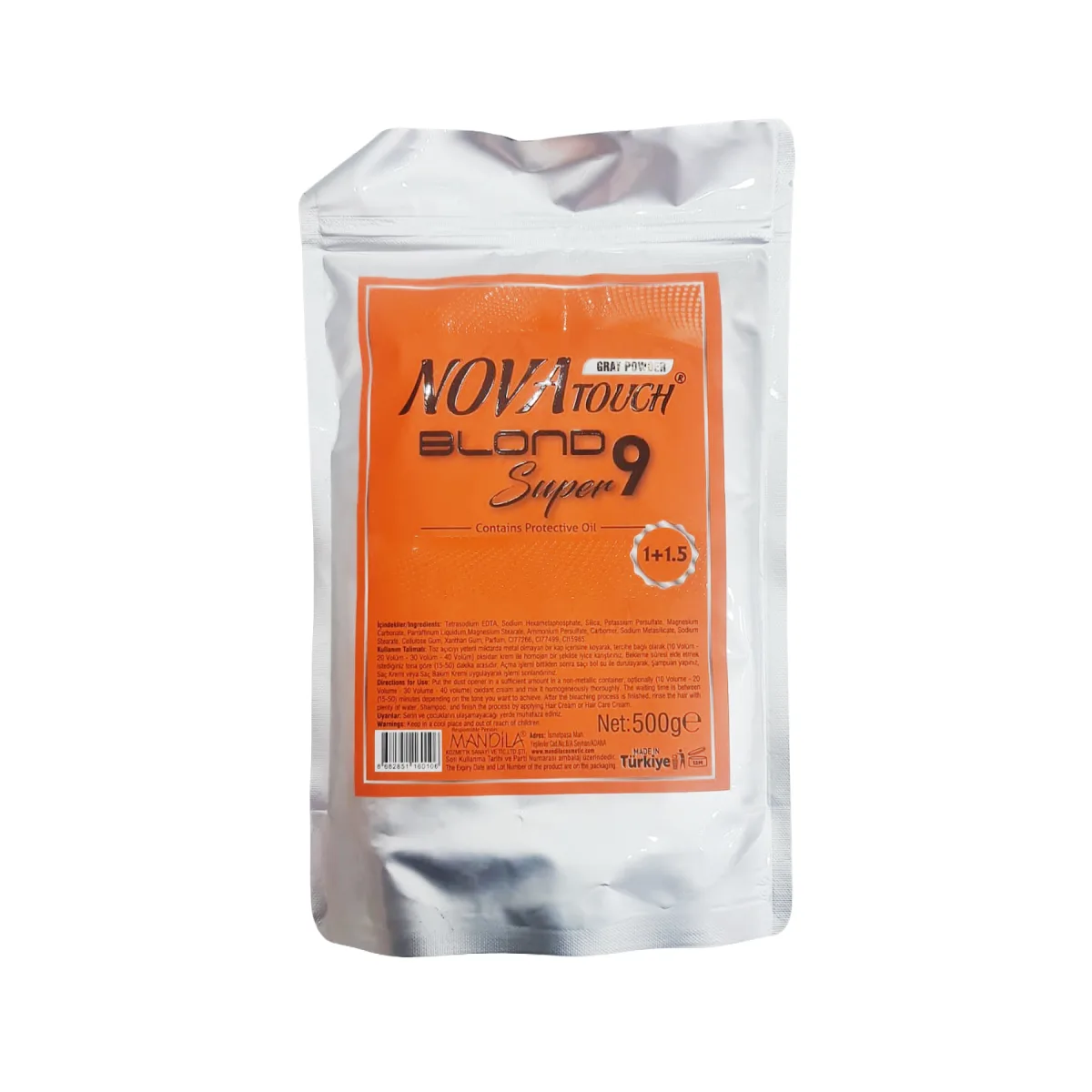 Nova Style Violet Saç Açıcı Toz 500 Gr - MULTİ BLOND