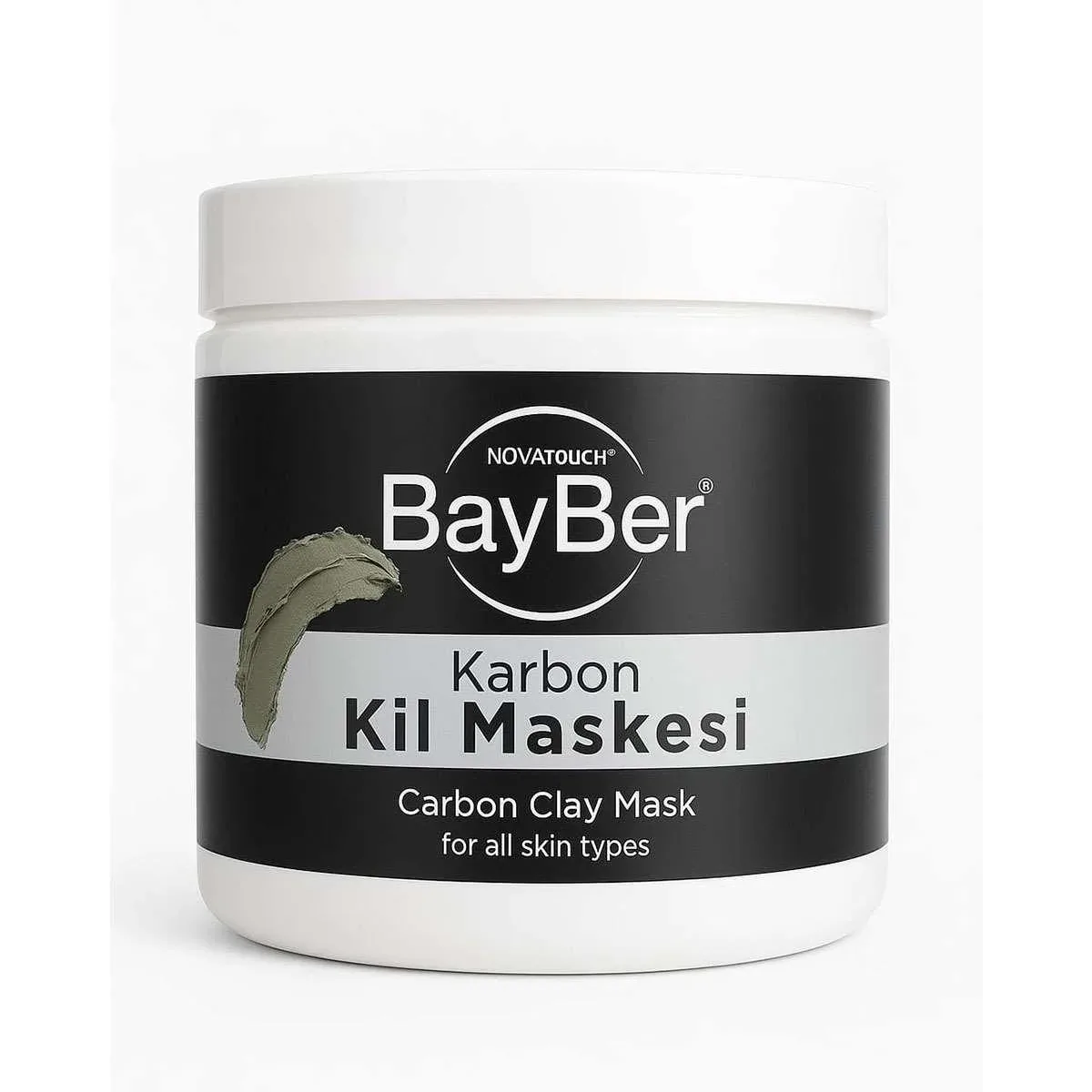 Nova Touch Bayber Kil Maske 500 Gr - Karbon